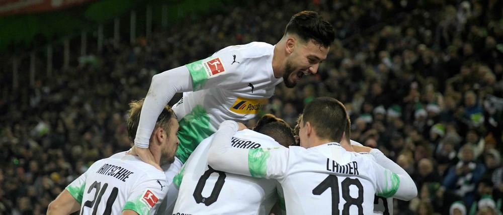 Im Höhenflug. Mönchengladbach stürmte an die Tabellenspitze.