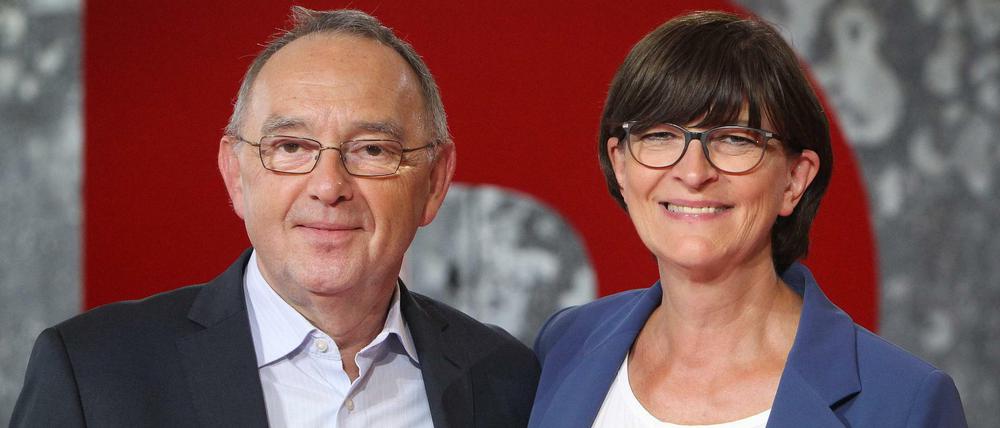 Norbert Walter-Borjans und Saskia Esken