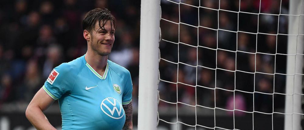 Schwanger mit Ball. Wout Weghorst.