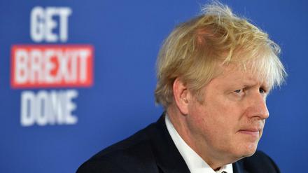 Premierminister Boris Johnson steht im Umfragen gut da. 