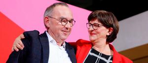 Saskia Esken und Norbert Walter-Borjans.
