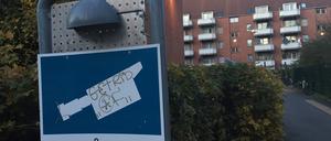 Videoüberwachung im Wohnviertel Mjølnerparken in Kopenhagen (Archiv).