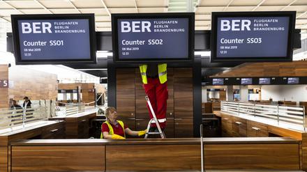 Ende in Sicht: Am 31. Oktober 2020 soll der Flughafen nun wirklich eröffnet werden. Noch ist er eine Baustelle.