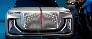Ein Hongqi SUV bei der IAA in Frankfurt