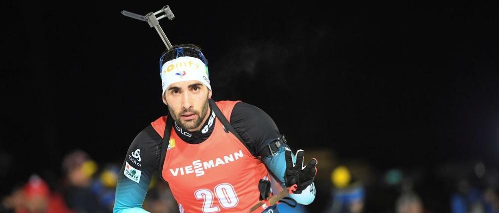 Martin Fourcade feierte seinen ersten Erfolg seit einem Jahr.