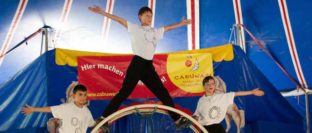Der Zirkus für Kinder und Jugendliche ist ein Berliner Vorzeigeprojekt.