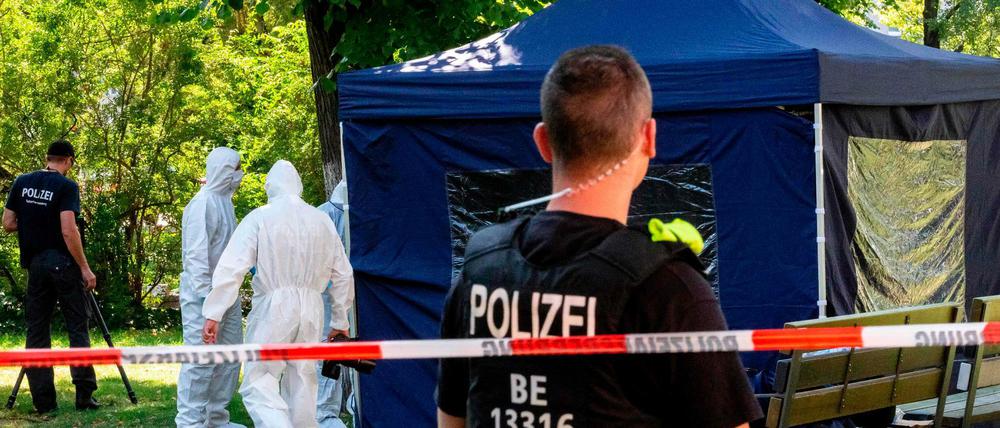 Mord im Kleinen Tiergarten: Ermittler am Tatort 