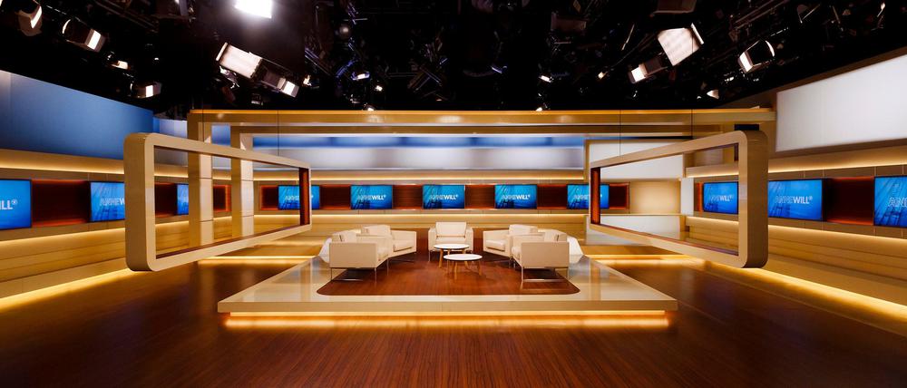 Eine Lösung? Keine Lösung! Ein leeres Talkshowstudio wie bei "Anne Will" macht das Fernsehen nicht besser.