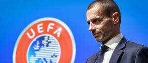 Schlechter Kompromiss. Uefa-Präsident Aleksander Ceferin kommt mit einem Abseitsvorschlag um die Ecke.