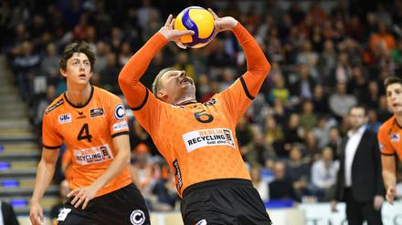 Hohe Kunst. Zuspieler Sergej Grankin hebt die BR Volleys auf ein neues Niveau.
