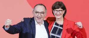 Norbert Walter-Borjans und Saskia Esken