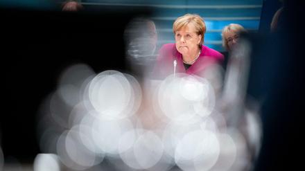 Bundeskanzlerin Angela Merkel (CDU).