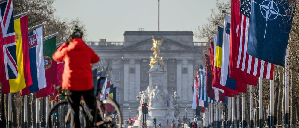 London vor dem Nato-Gipfel.