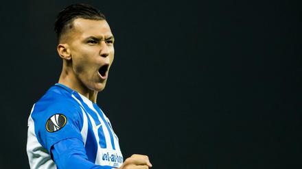 Fertigmachen zum Jubeln. Davie Selke dürfte gegen Frankfurt wieder in der Startformation stehen.