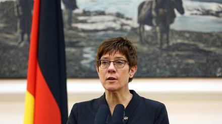 In der Vorhand: Annegret Kramp-Karrenbauer, CDU-Chefin.