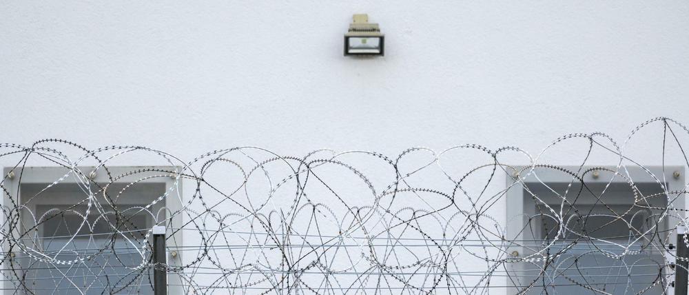 Der Gefängnistrakt des Polizeipräsidiums Bremen 