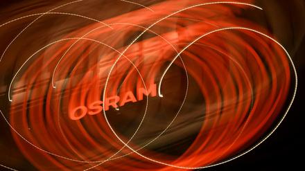 Das Logo von Osram.
