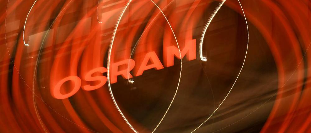 Das Logo von Osram.