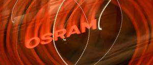 Das Logo von Osram.
