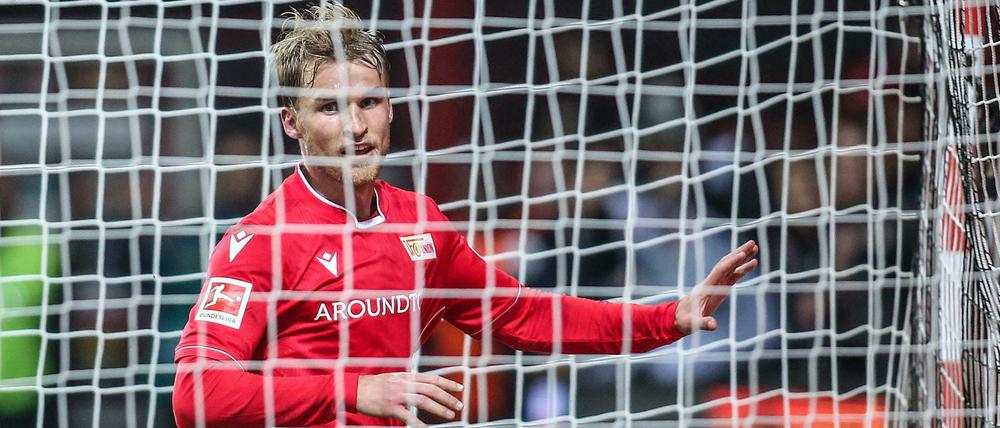 Weiß, wo das Tor steht. Unions Sebastian Andersson hat in dieser Saison schon acht Mal getroffen.