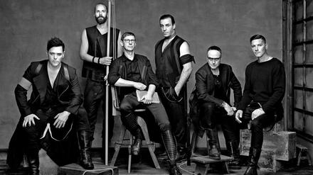 Die Berliner Rockband Rammstein.
