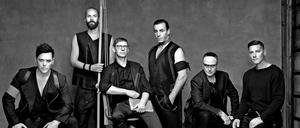 Die Berliner Rockband Rammstein.