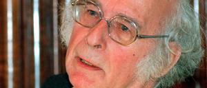 Bissig. Der Essayist und Literaturkritiker Walter Boehlich, hier 1996.