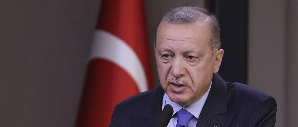 Der Kritisierte übt Kritik. Recep Tayyip Erdogan, Staatspräsident der Türkei, hier im November.