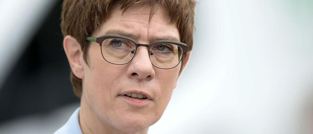 Die Verteidigungsministerin und CDU-Vorsitzende Annegret Kramp-Karrenbauer.