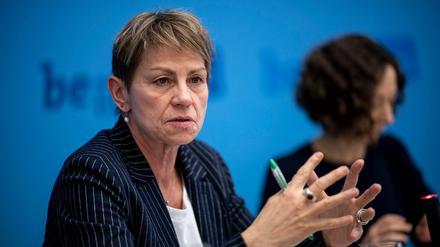 Elke Breitenbach (Linke), Berliner Senatorin für Integration, Arbeit und Soziales. 