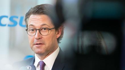 Verkehrsminister Andreas Scheuer (CSU). 