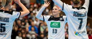 Erzielte die meisten Treffer. Auch dank Julia Behnke (M.) ist für das deutsche Team alles offen.