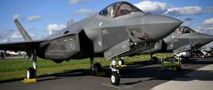 Ein Lockheed Martin F-35-Tarnkappenjet aus den USA