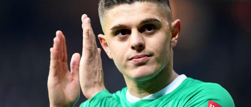 Applaus, Applaus. Werders Milot Rashica ist begehrt.