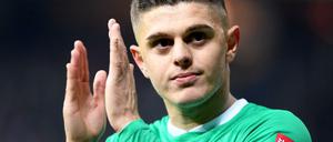 Applaus, Applaus. Werders Milot Rashica ist begehrt.