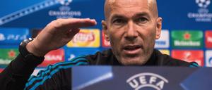 Höheres Level. Spielt Real Madrid mit Trainer Zinedine Zidane bald in einer neuen Liga?