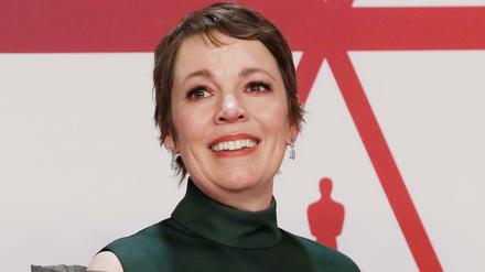 Die britische Schauspielerin Olivia Colman gewann nach dem Oscar am Samstagabend in Berlin auch den Europäischen Filmpreis für ihre Rolle in „The Favourite“.
