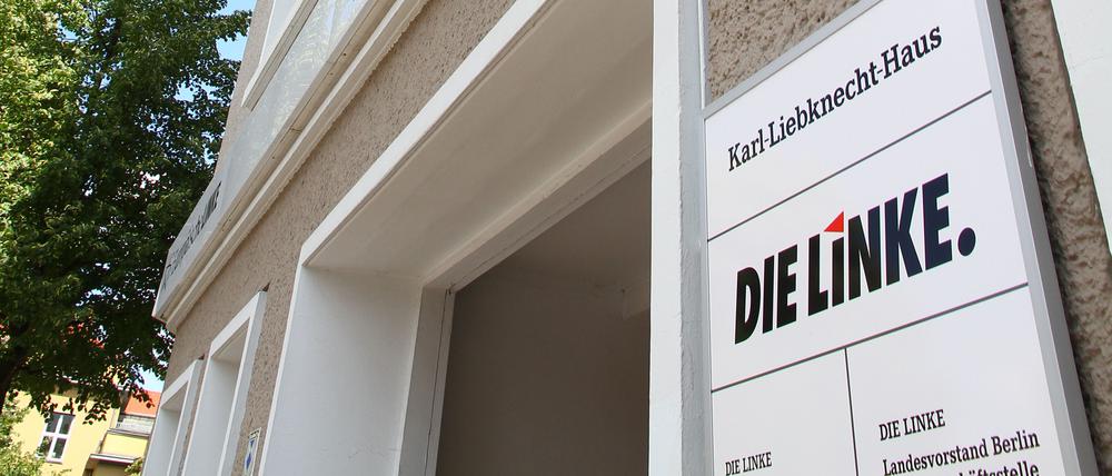 Das Karl-Liebknecht-Haus in Berlin, die Parteizentrale der Linkspartei.