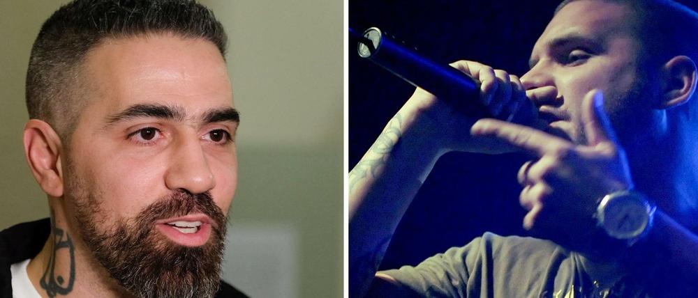 Die Rapper Bushido (l.) und Fler.