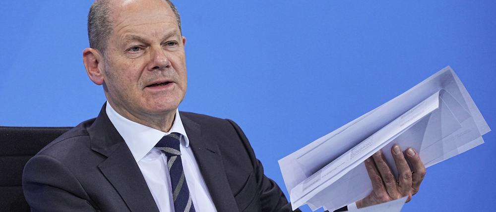 Olaf Scholz (SPD), der kommende Bundeskanzler