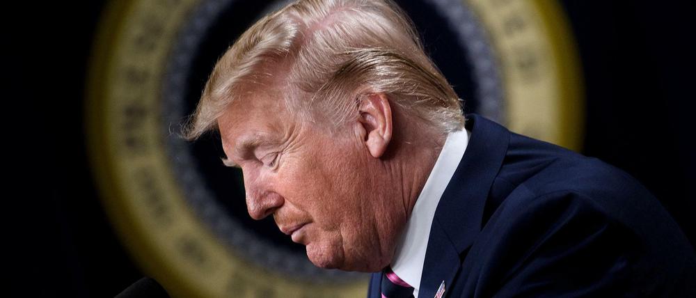 Der Präsident der USA Donald Trump.