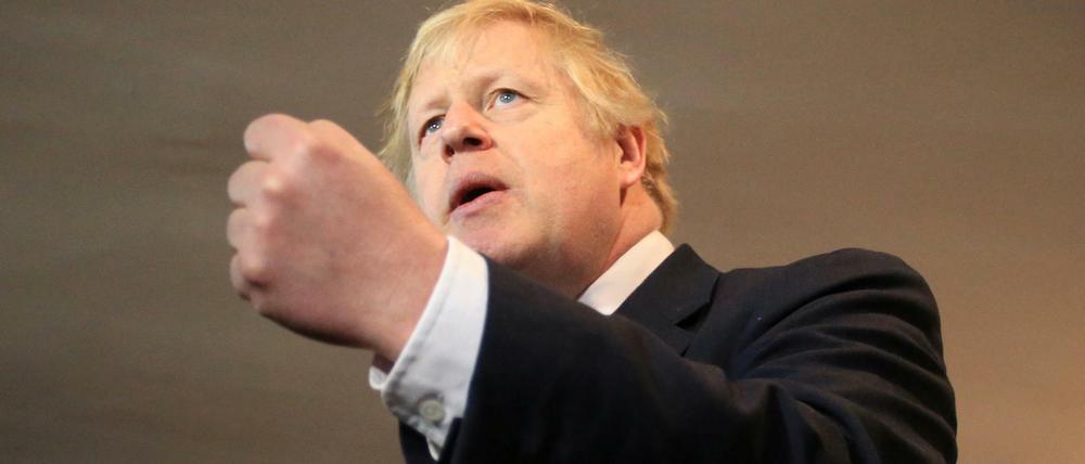 Wahlsieger Boris Johnson.