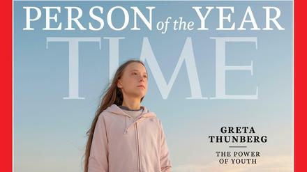 So sieht es aus, das „Time“-Magazin, in dem Greta Thunberg zur Person des Jahres gekürt wird.