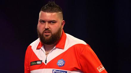 Kurzer Auftritt: Für Vorjahresfinalist Michael Smith ist die WM schon vorbei. 