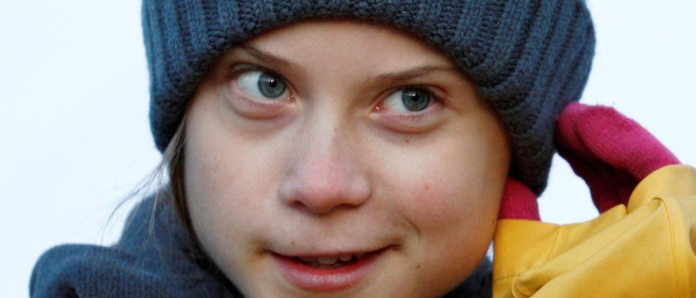 Die schwedische Klimaaktivistin Greta Thunberg Mitte Dezember in Turin.