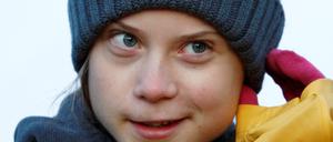 Die schwedische Klimaaktivistin Greta Thunberg Mitte Dezember in Turin.