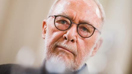 Nicht erfreut. Der Künstler Gerhard Richter, hier im Juni 2018 in Münster.