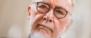 Nicht erfreut. Der Künstler Gerhard Richter, hier im Juni 2018 in Münster.