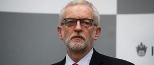 Der britische Labour-Parteichef Jeremy Corbyn Mitte Dezember 2019.
