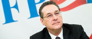 Der frühere österreichische Vizekanzler Heinz-Christian Strache. 